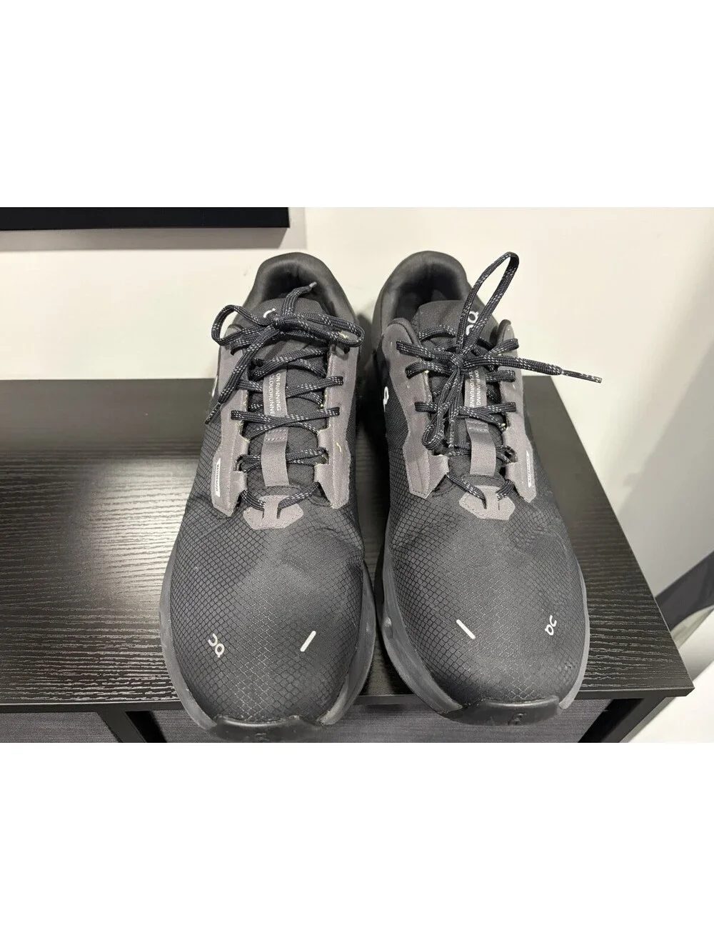 On Cloudrunner Waterproof Men’s Sneakers Size 14 Black